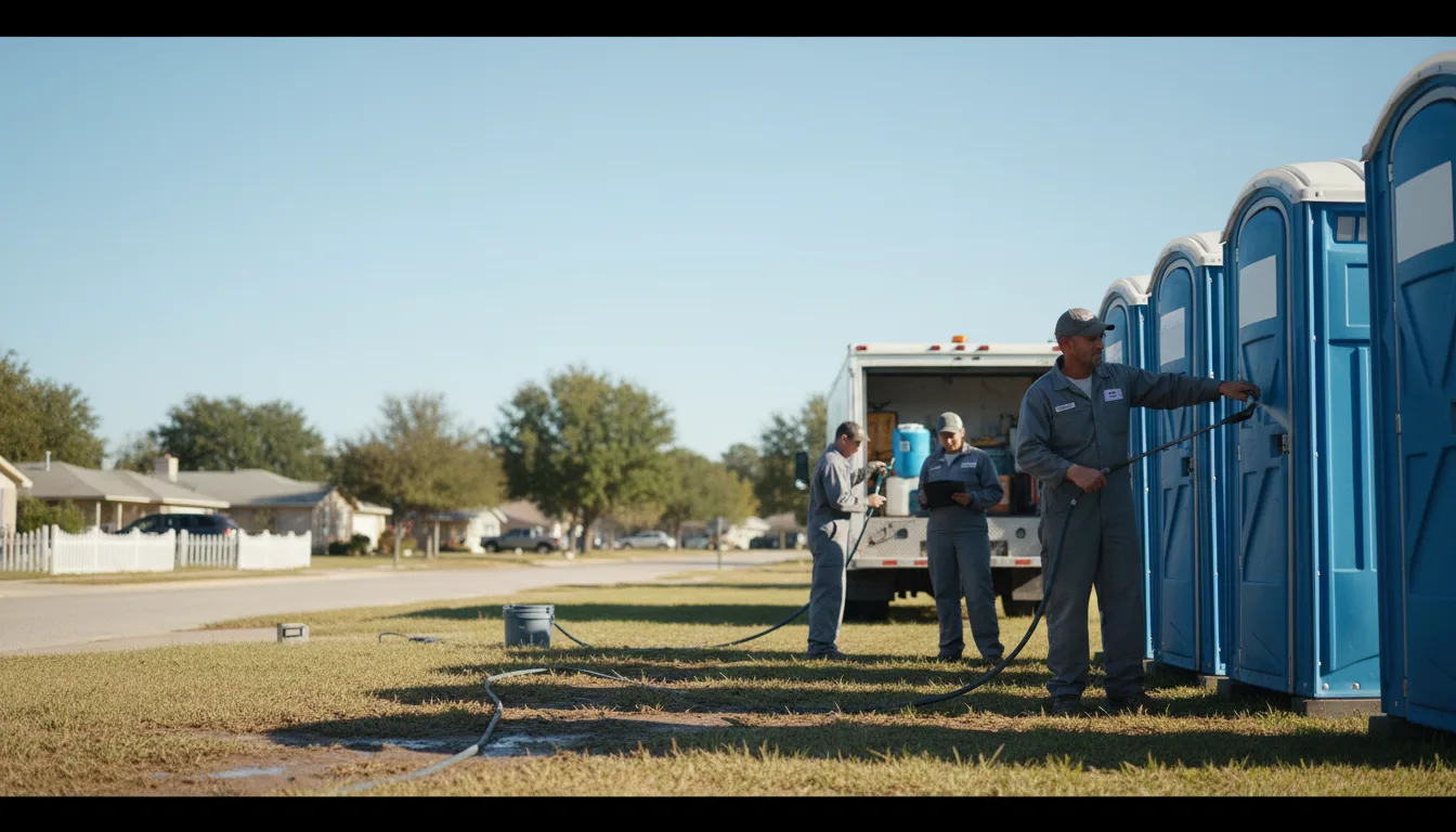 Long-Term Portable Toilet Rental in Owosso, MI near me
